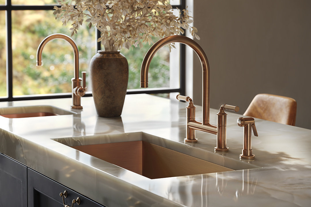Brass and bronze fittings, DaVinci Collection